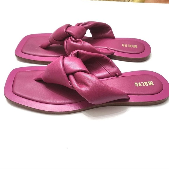 Anthropologie Maeve Puffy Knotted Sandals - Picture 4 of 5